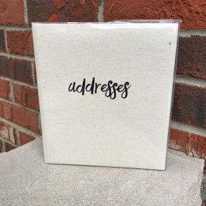 C.R. Gibson Refillable Address Book